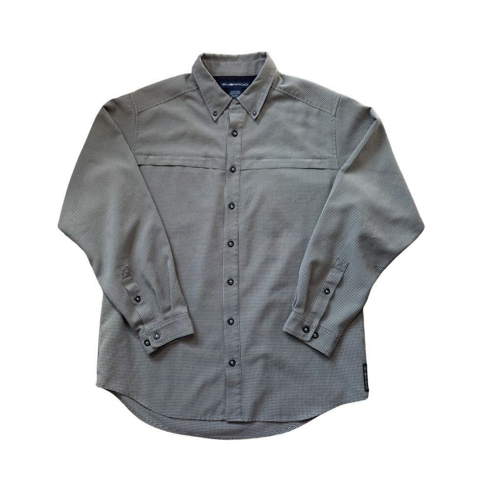 ExOfficio men's long sleeve, button down shirt, XL; Breathable; Hiking; Travel